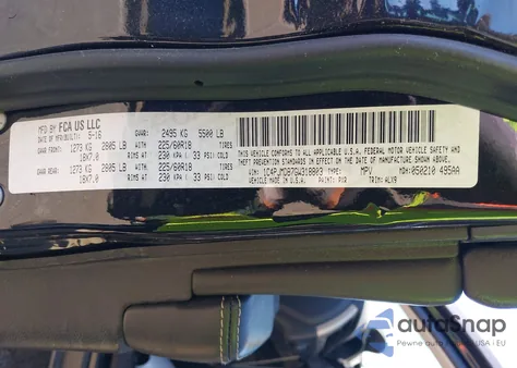 2016 Jeep Cherokee Limited from USA, damaged, VIN 1C4PJMDB7GW318803